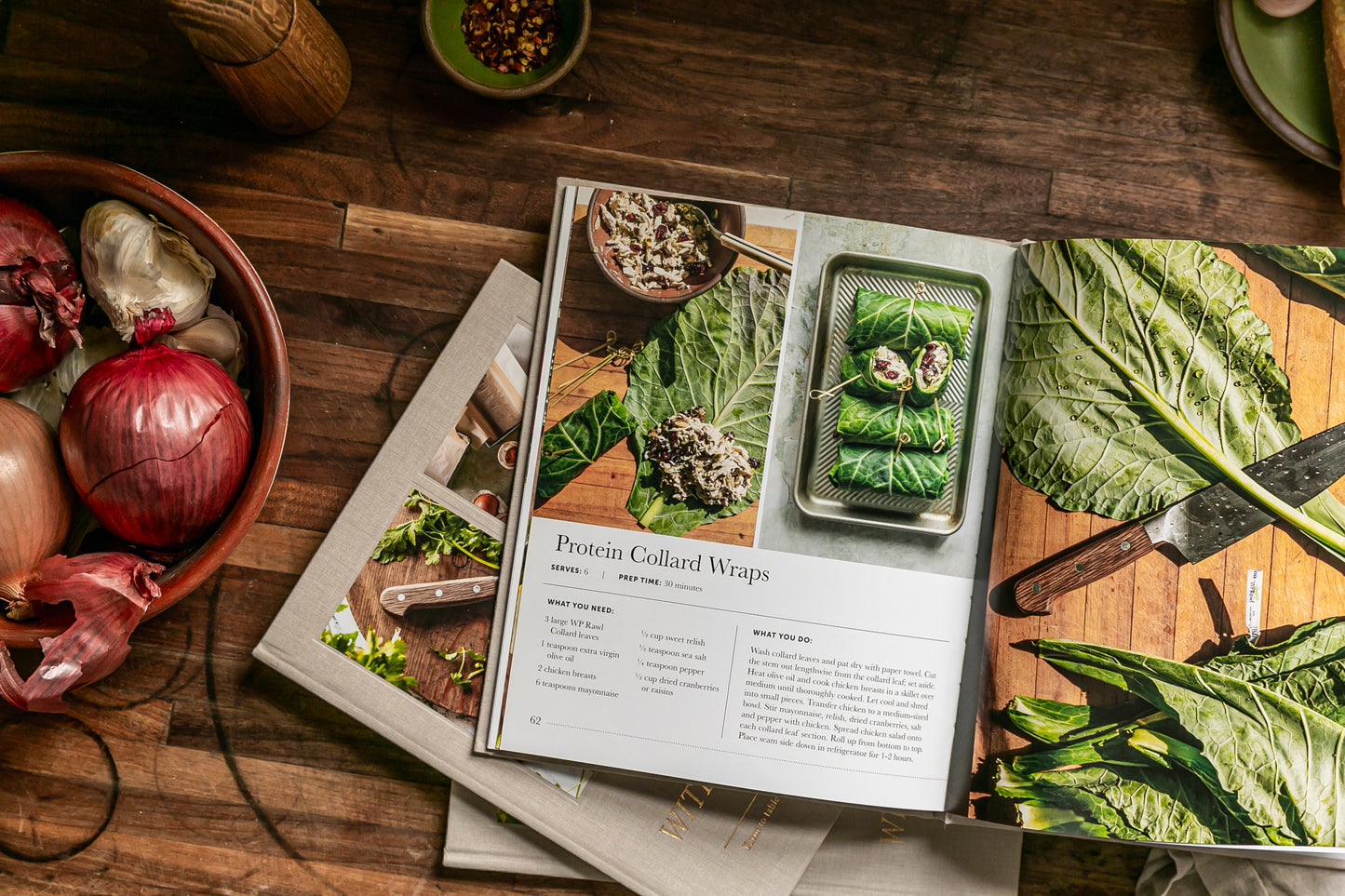 WP Rawl Gather with Greens Cookbook