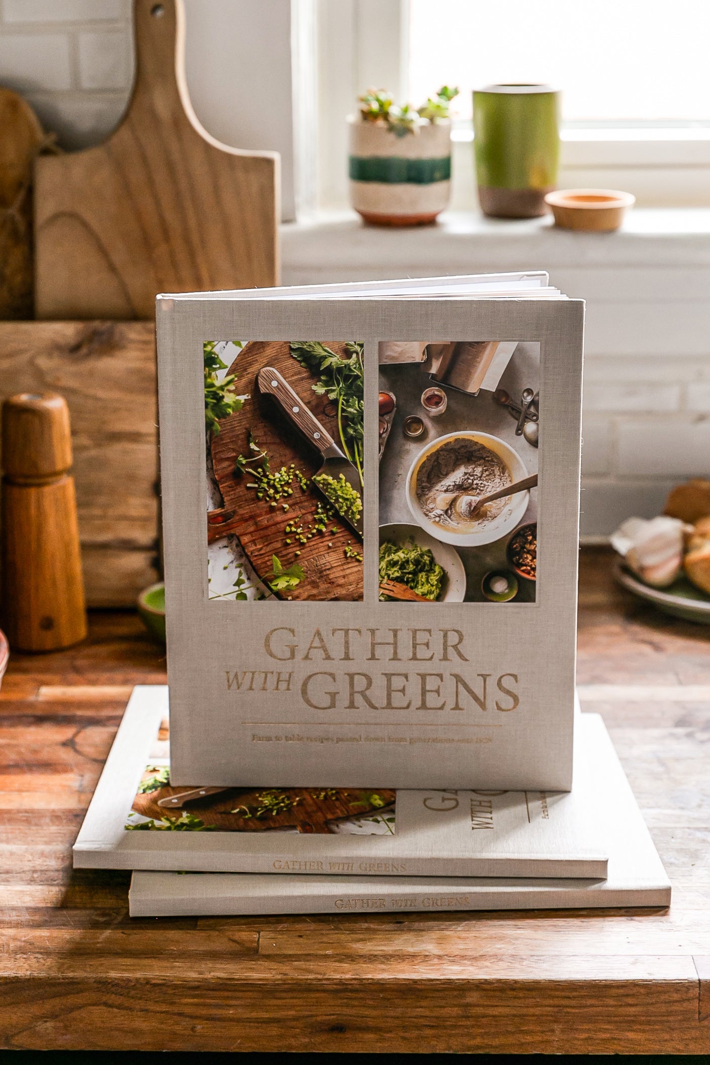 WP Rawl Gather with Greens Cookbook